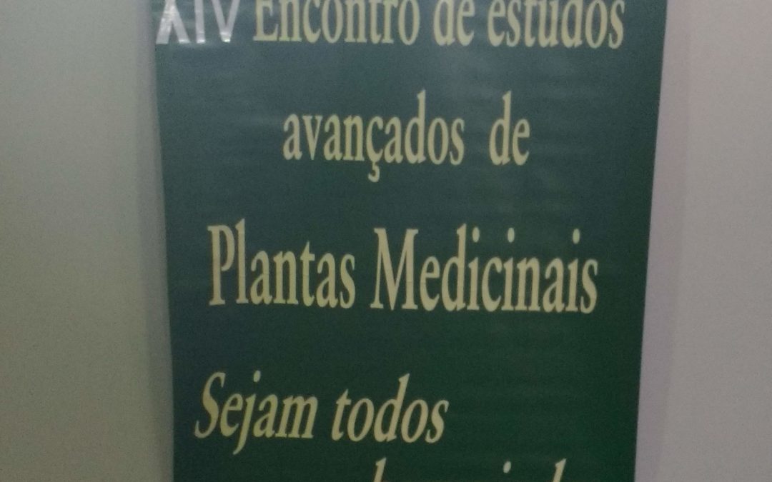 14º Encontro de Estudos Avançados em Plantas Medicinais, realizado em Araxá-MG, no período de 18 a 20 de  maio de 2018